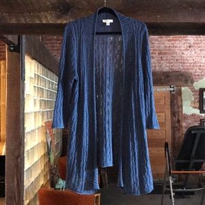 Coldwater Creek Sweater 1x plum